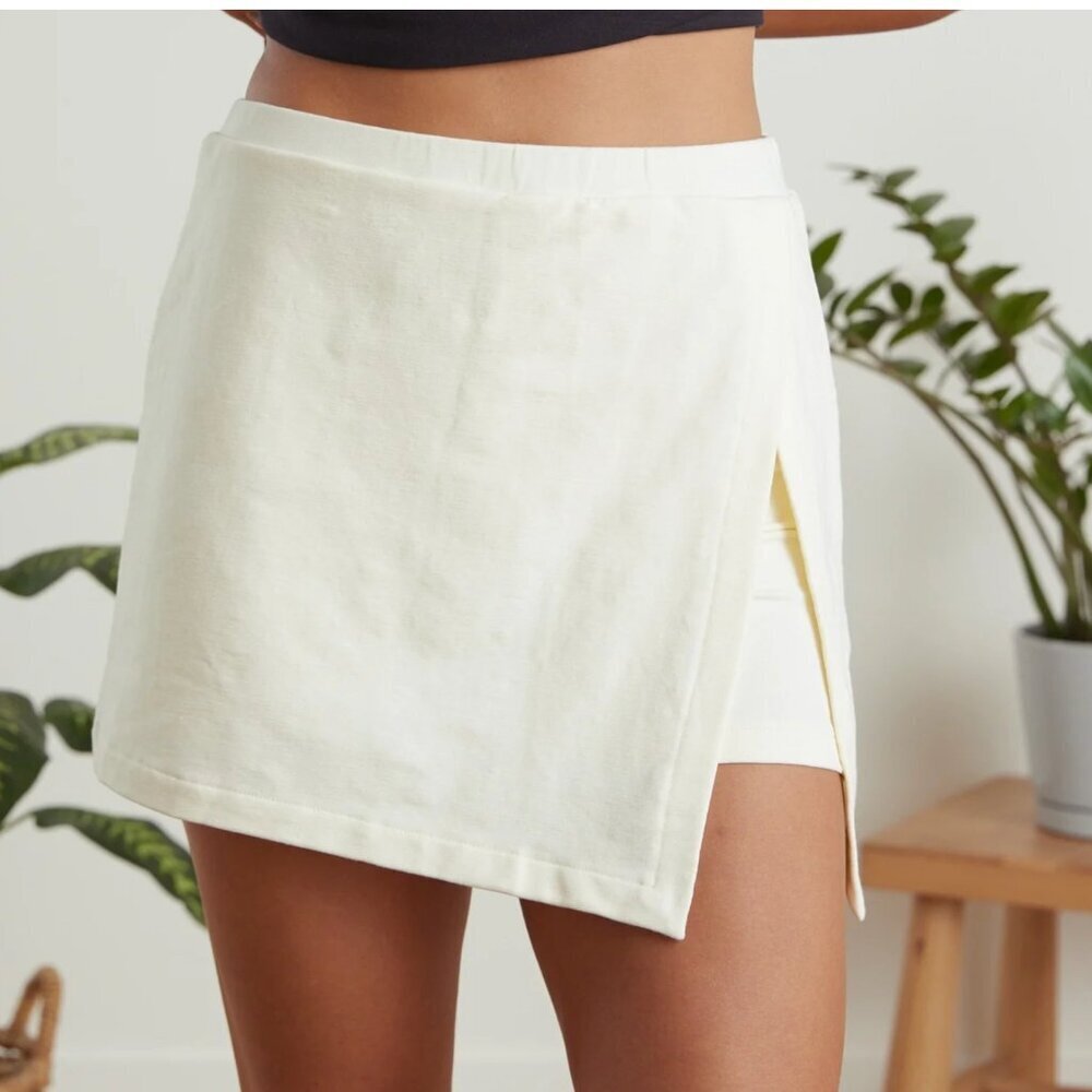 NEW NWT Known Supply Large WESTBROOK SKORT - PEARL